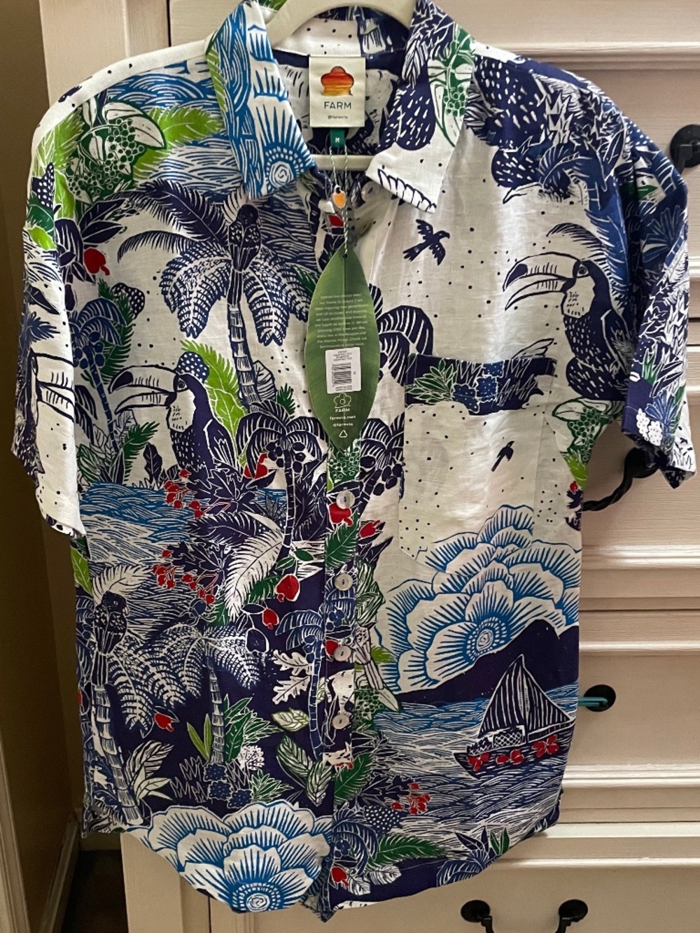 Farm Rio Graphic Rio Romper - Picture 3 of 10